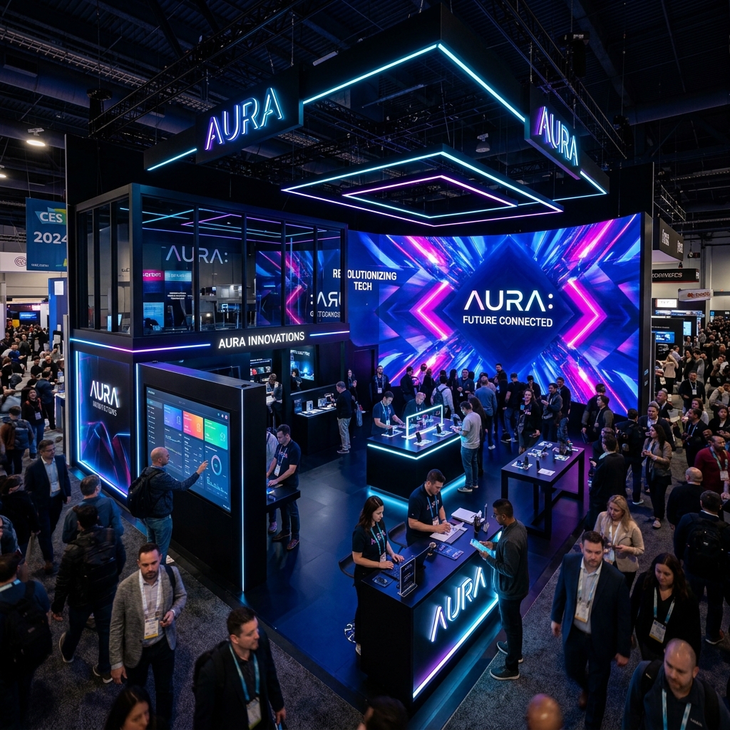 Stand LED Interactivo